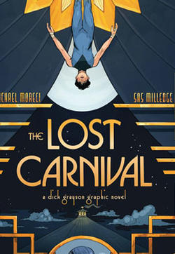 失落的狂欢节 迪克·格雷森图像小说的封面