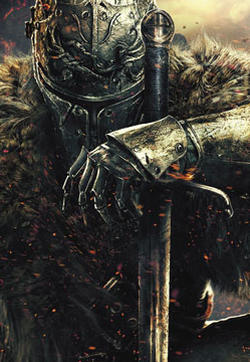 《黑暗之魂2》设定集的封面图